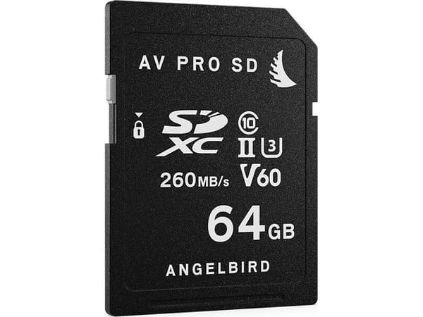 Angelbird SD-kort AV PRO UHS-II 64GB V60