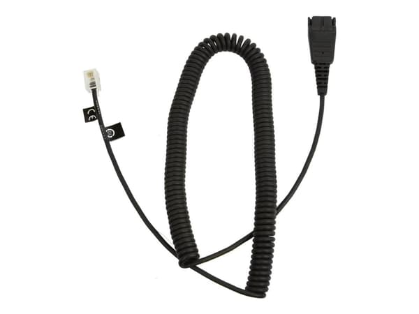 Jabra - Headset-kabel - Snabburkoppling till RJ-10 - 2 m