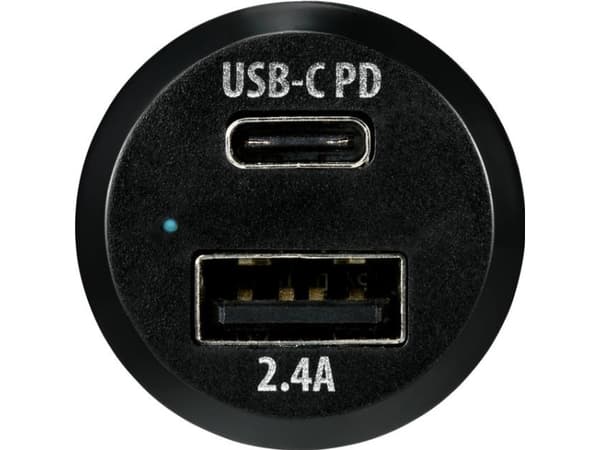 VOLTCRAFT VC-30CC-PD, Universel, Automatisk, 12, 24 V, 30 W, 5, 9, 12 V, Sort