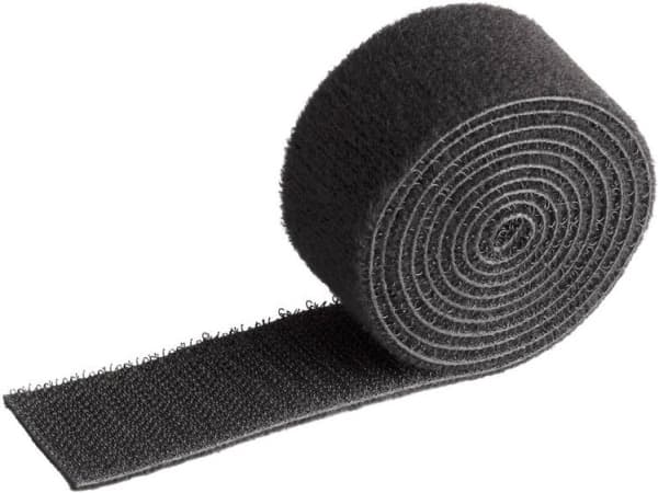 Durable Cavoline Crip 30, Hook & loop cable tie, Musta, 100 cm, 30 mm