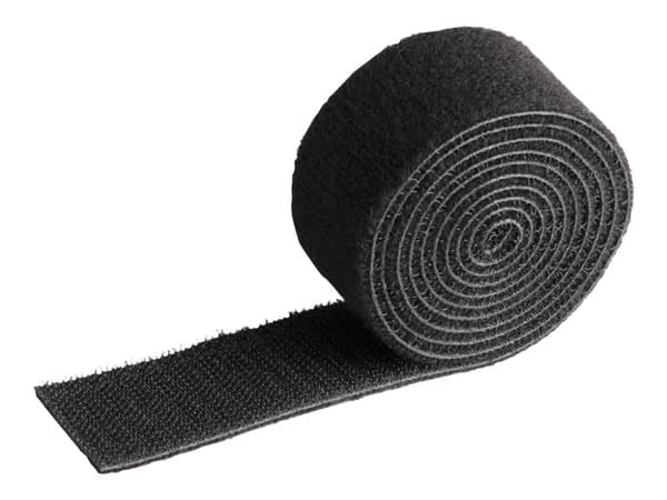 Durable Cavoline Crip 30, Hook & loop cable tie, Musta, 100 cm, 30 mm