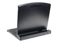 Miniatyrbilde 4 av 5: Digitus Professional DS-72211-1GE - KVM-konsoll med KVM-svitsj - 1 port - Tysk - 19" - rackversjon - 1366 x 768 @ 60 Hz - 1000:1 - sortering, RAL 900