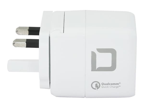 DICOTA Universal Travel Notebook Charger USB-C - Strömadapter - 45 Watt - vit