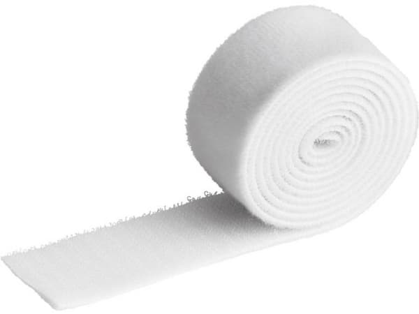 DURABLE CAV-INE GRIP 30 - Kabeladministrasjonsstrip - 1 m - hvit