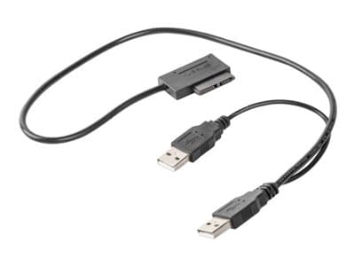 Cablexpert - Lagringskontroll - 1 kanal - SATA 1,5 Gb/s - USB 2.0 Sort