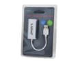 Miniatyrbild 3 av 5: SAVIO CL-24 - Nätverksadapter - USB 2.0 - 10/100 Ethernet x 1 - vit