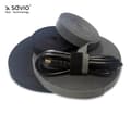 Pikkukuva 5 / 5: Savio OC-01/B, Kaapelin suojus, Pöytä/Seinä, Velcro, Musta