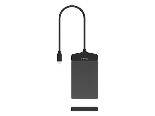 UNITEK Y-1096A, USB Type-C, SATA, Musta, 5 Gbit/s, Laatikko