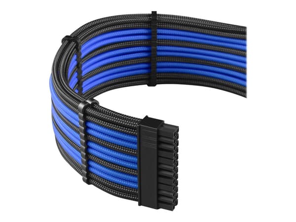 CableMod PRO ModMesh RT-Series Cable Kit - Strømkabelsett - svart, blå
