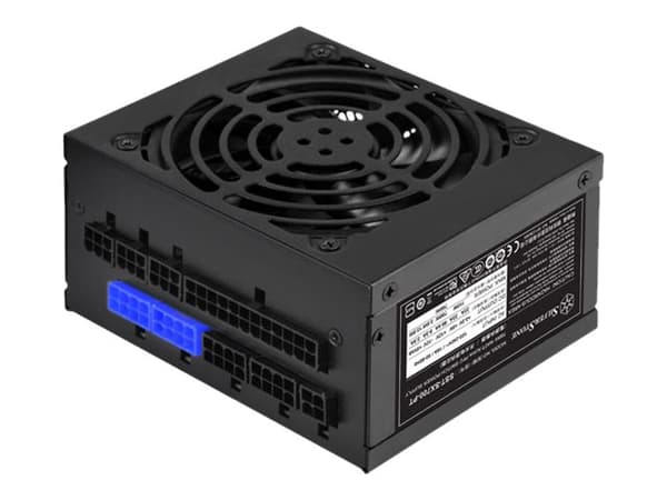 SilverStone SST-SX700-PT - Strømforsyning (intern) - ATX12V 2.4/ SFX12V - 80 PLUS Platinum - AC 90-264 V - 700 watt - aktiv PFC