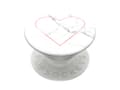 Miniatyrbilde 3 av 5: PopSockets Stoney Heart, E-Bok leser, Mobiltelefon/smarttelefon, Plate / UMPC, Passiv holder, Bil, Innendørs, Utendørs, Marmorfarget, Rød