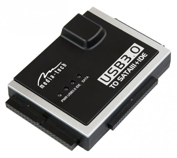 Media-Tech MT5100 - Diskkontroller - ATA / SATA 6Gb/s - USB 3.0