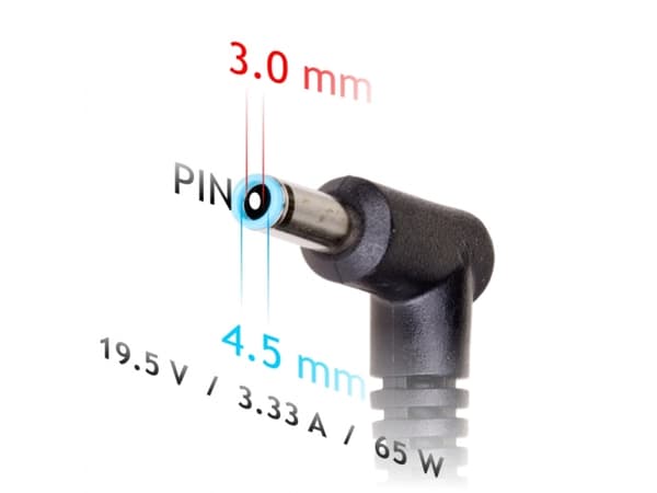 Akyga AK-ND-40, Kannettava tietokone, Auto, 12 V, 65 W, 19.5 V, 3,33 A