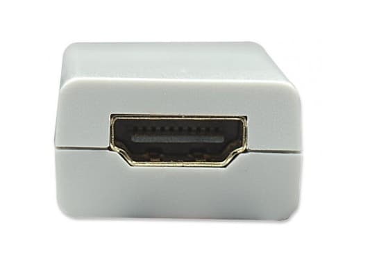 TECHly - Video adapter - Mini DisplayPort hann til HDMI hunn - 15 cm - skjermet - hvit