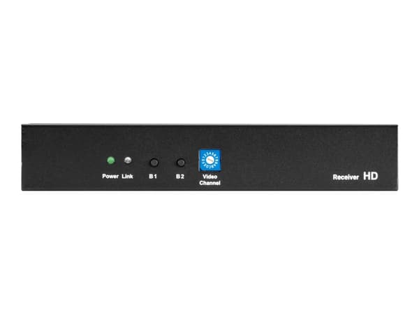 Black Box MediaCento IPX HD Receiver - HDMI over IP - Video/lyd-forlenger - mottaker - 1GbE - 1000Base-T - opp til 100 m - TAA-samsvar