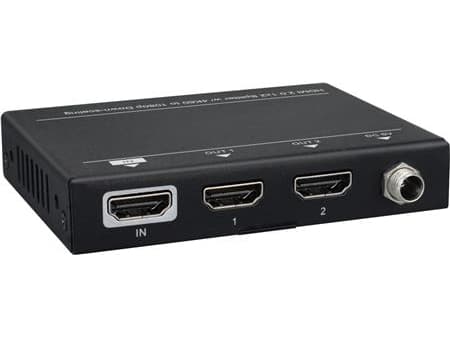 VivoLink - Video/lyd-splitter - 2 x HDMI - stasjonær