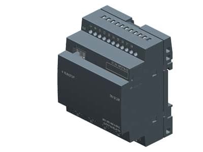 LOGO! DM16 24R, laajennusmoduuli, PU/I/O: 24V DC/24V DC/relay, 8 DI/8 DO