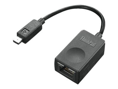 Lenovo ThinkPad Ethernet Expansion Cable - Nätverkskabel - RJ-45 (hona) till Lenovo Ethernet förlängningssladd (hane) - 18 cm - för ThinkPad L380; L3