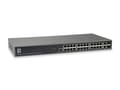 Pikkukuva 4 / 5: Level One GEL-2681 - Switch - L3 Lite - verwaltet - 24 x 10/100/1000 + 2 x Kombi-Gigabit-SFP - an Rack montierbar