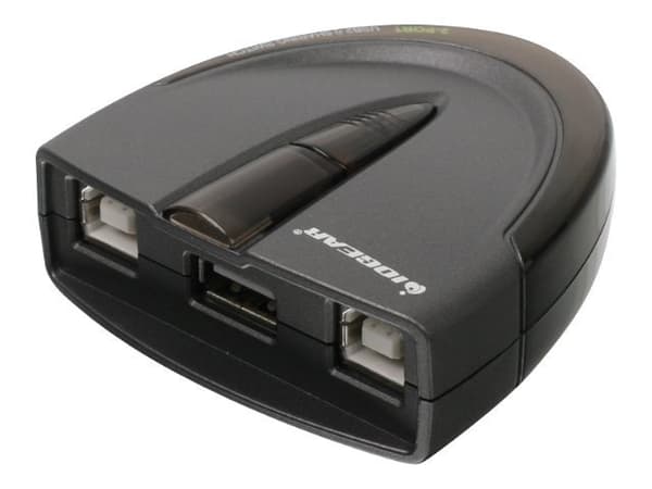 IOGEAR GUB231 - USB-periferdelesvitsj - 2 x USB 2.0 - stasjonær