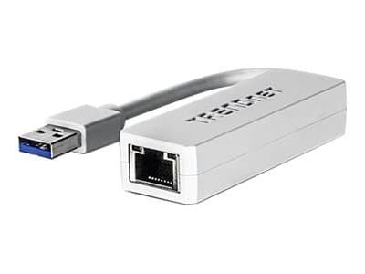 Trendnet USB 3.0 TIL GIGABIT ETHERNET 1x Gigabit Ethernet-port/ 1x USB 3.0/ Kompakt, energisparende design/ Kompatibel med Windows og Mac/ Kompatibel