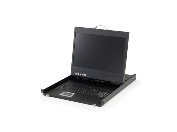 LevelOne KVM-8901 - KVM-konsol - PS/2, USB - 19" - kan monteras i rack - 1440 x 900 - 250 cd/m² - 500:1 - VGA