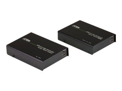 ATEN VE812 AV-forlenger AV-sender og -mottaker Sort