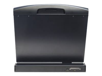 Digitus Professional DS-72210 - KVM-konsoll - 17" - rackversjon - 1280 x 1024 @ 60 Hz - 1000:1 - sortering, RAL 9005 - 1U