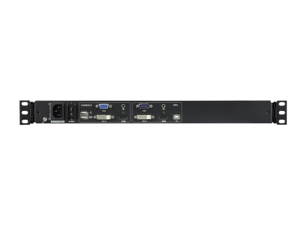 Aten CL6700MW-ATA-2XK07GG, 1920 x 1080 pixlar, Full HD, Rackmontering, 1U, 19,4 W, Svart