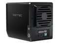 Miniatyrbilde 3 av 5: FANTEC QB-35US3-6G - Harddiskarray - 4 brønner (SATA-600) - SATA 3Gb/s, USB 3.0 (ekstern)