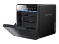 Miniatyrbilde 1 av 5: FANTEC QB-35US3-6G - Harddiskarray - 4 brønner (SATA-600) - SATA 3Gb/s, USB 3.0 (ekstern)