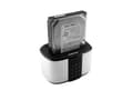 Miniatyrbilde 2 av 5: Freecom mDock - HDD-dokkestasjon - brønner: 1 - 2.5", 3.5" - USB 3.1 (Gen 1) - svart, sølv
