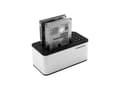 Miniatyrbilde 3 av 5: Freecom mDock - HDD-dokkestasjon - brønner: 2 - 2.5" - USB 3.1 (Gen 1) - svart, sølv