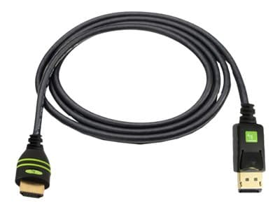 TECHly ICOC DSP-H-020 - Adapterkabel - DisplayPort hann til HDMI hann - 2 m - skjermet - svart