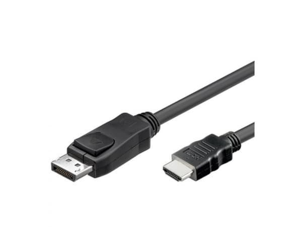 TECHly ICOC DSP-H-020 - Adapterkabel - DisplayPort hann til HDMI hann - 2 m - skjermet - svart