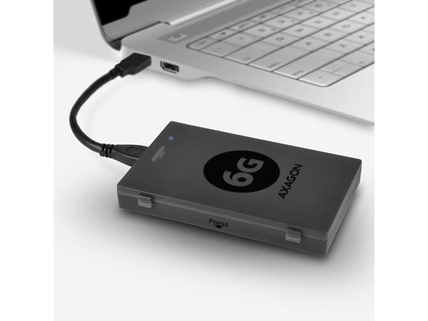 Axagon USB 3.0-brønn - 2,5" HDD SATA (ADSA-1S6)