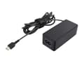 Miniatyrbild 1 av 5: Lenovo 45W Standard AC Adapter (USB Type-C) - Strömadapter - AC 100-240 V - 45 Watt - Campus