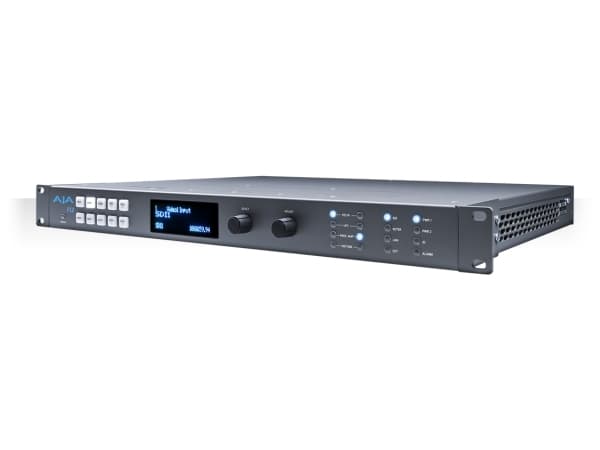 AJA FS2 - 3G-SDI/HD-SDI/SDI bildesynkronisering og omformer Hvit