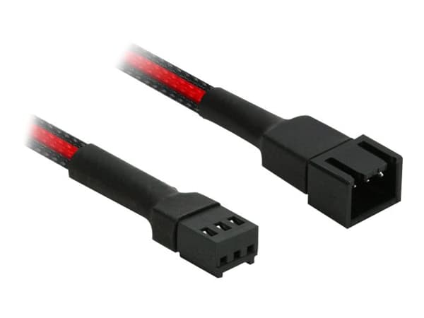 Nanoxia NX3PV3ESR, 0,3 m, Molex (3-nastainen), Molex (3-nastainen), Hanstik, Hunstik, Suora