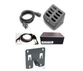 Zebra 8-Slot Battery Charger - Strømadapter + batterilader - for Symbol CS4070-HC; Zebra CA50 Sort