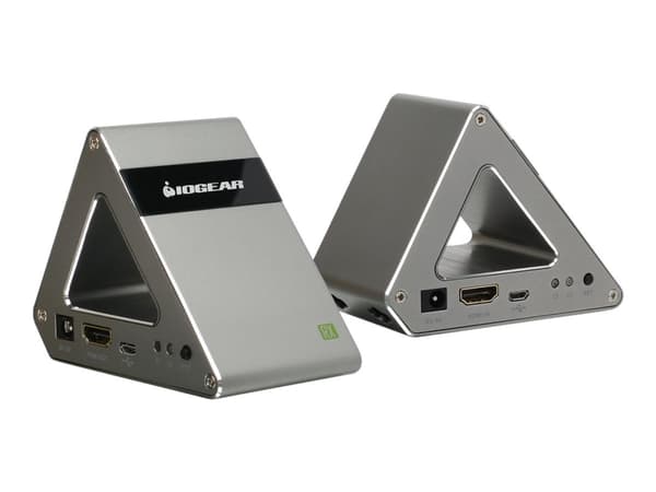 iogear GW4K30GH60, 4096 x 2160 pikseliä, AV-lähetin ja -vastaanotin, Langallinen, Hopea, HDCP
