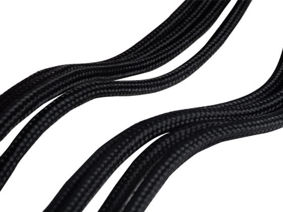 SilverStone PP07 - Strømforlengelseskabel - 8-pins EPS12V (hunn) til 8-pins EPS12V (hann) - 30 cm - svart