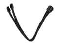 Miniatyrbilde 2 av 5: SilverStone PP07 - Strømforlengelseskabel - 8-pins EPS12V (hunn) til 8-pins EPS12V (hann) - 30 cm - svart