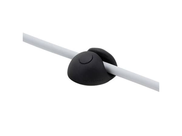 Bluelounge CableDrop XL2, Kaapeliankkuri, Musta, 3 kpl, Compatible with large cords. Choose the appropriate size for the number of cords you’re secur