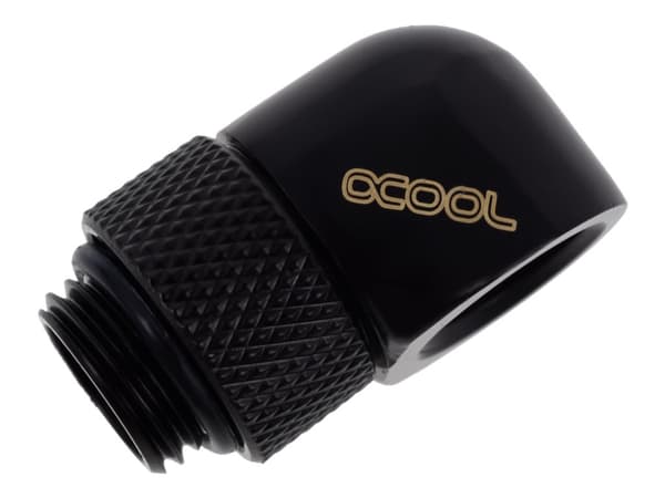 Alphacool Eiszapfen - Vätskekylsystem med vinklad montering - svart