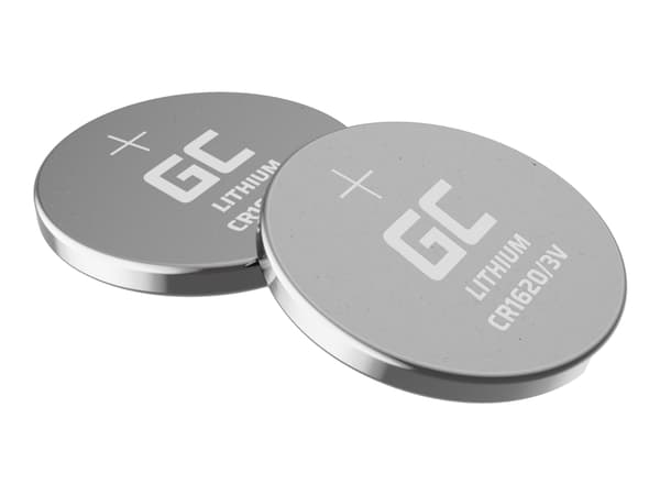 Green Cell - Batteri 5 x CR1620 - Li - 70 mAh