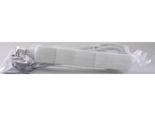 Emos 1902050500, Grunnleggende, Hvit, 5 AC-utganger, 5 m, 250 V, 10 A
