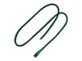 Pikkukuva 2 / 5: Nanoxia - Tuulettimen virtajatkojohto - 3-pinninen Molex (naaras) - 3-pinninen Molex (uros) - 60 cm - vihreä