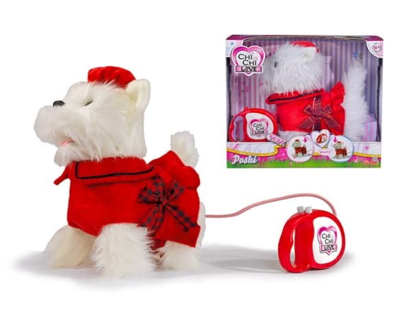 Simba Toys 105893242, Elektroniske dyr for barn, 3 år, Rød, Hvit Rød, Hvit