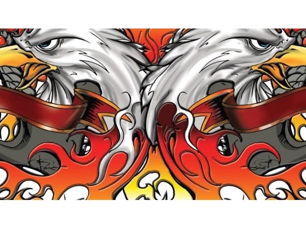 Nexgen Skins dekselskinn med 3D-effekt iMac 27 (Iron Eagle 3D)